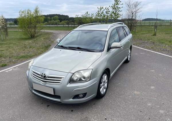 Toyota Avensis cena 19900 przebieg: 208000, rok produkcji 2008 z Nidzica małe 352